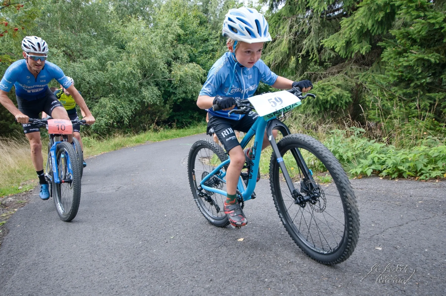 Tour de Jedlová 2025 – závod na trase